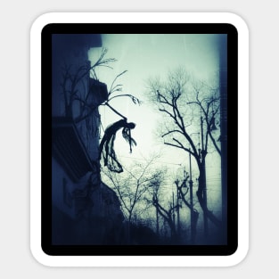 Your Haunted Life Too hanging man Sticker